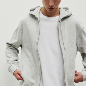 Hoodies pour hommes en polyester et coton, style streetwear oversize, coupe ample, impression personnalisée, hoodies épais pour homme. - Product Image 4