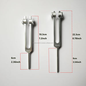 Diapasón ponderado de 222Hz con mazo, mango de 9cm, aleación de aluminio, CE ISO OEM ODM, venta al por mayor de fábrica Medivolve - Product Image 2