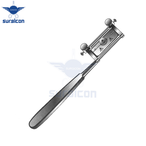 Dermatome argenté 19 cm / 7-1/2 pouces en acier inoxydable, instrument chirurgical pour greffe cutanée et prélèvement cutané de précision en chirurgie plastique - Product Image 6