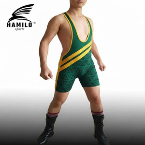 Trajes Deportivos de Lucha Libre Unisex 2026, Diseño Personalizado, Sostenibles, Precio de Fábrica Económico, Singlets Hamilo Sports de Alta Calidad - Product Image 1