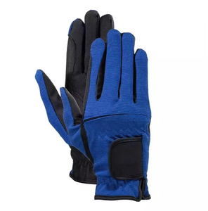 Latest Design Leather Horse Riding Gloves Full Finger Waterproof Breathable Durable OEM Supply for Unisex - Product Image 1