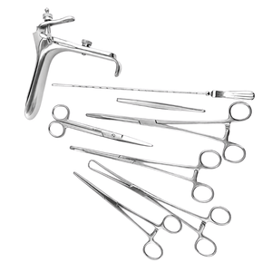 Kit de inserción de DIU, juego completo de instrumentos médicos ginecológicos para la inserción, colocación y examen de dispositivos intrauterinos - Product Image 1