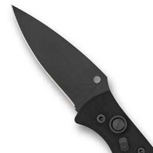 Cuchillos Plegables Modernos con Recubrimiento Negro, Hoja de Corte Liso y Afilado, Mango con Agarre Texturizado Cómodo y Clip Práctico para Uso Diario - Product Image 5