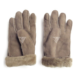Gants d'hiver chauds pour la conduite avec poignets en fourrure, gants en cuir sans chrome doublés de fourrure pour hommes - Product Image 6