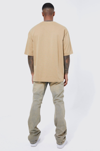 Pantalon en jean pour homme, coupe classique, confortable, décontracté, pour un usage quotidien - Product Image 5
