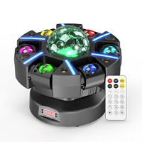 U`King 150W Beam Moving Head Laser Light 4in1 RGBW LED Effect Light DMX Remote Control for DJ Party Disco KTV Stage Light