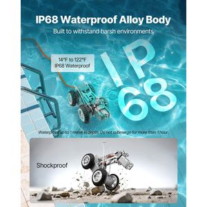 Robot Industrial de 197 Pies para Inspección de Tuberías de Alcantarillado, Detección de Tuberías, Cámaras Delanteras/Traseras de 2MP, Tableta con Pantalla Táctil, Robot IP68 - Product Image 5
