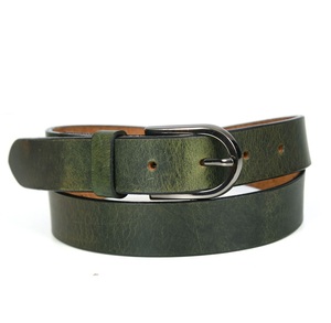 Ceinture en cuir de vachette véritable tendance 2026, style décontracté marron premium, boucle en alliage de style western, haute résistance, robuste - Product Image 5