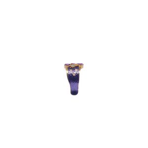 Wedding Wear 925 Sterling Silver Gold Plated Jewelry <b>Labradorite</b> Gemstone Women Wear Classic <b>Ring</b> - Product Image 4