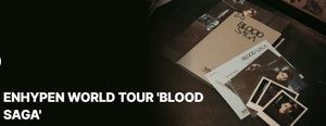 # 1 ENHYPEN World Tour [BLOOD SAGA] Merchandise K-Pop (CD) Papel Plástico Idioma Coreano Todas las Edades BW-155 KR - Product Image 2
