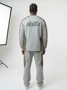 Conjunto Deportivo Personalizado para Hombre, Estilo Camuflaje Bosque, Sudadera de Manga Larga y Pantalones Deportivos, Ropa Urbana - Product Image 4
