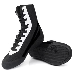 Custom Men's Professional <b>Boxing</b> Wrestling Sneaker Shoes Mesh Upper Breathable Lightweight Summer Winter with Full Customized - Product Image 1