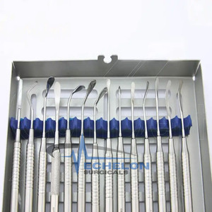 ชุดเครื่องมือยกไซนัส ชุดถอนฟันพร้อมตลับใส่เครื่องมือ จำนวน 15 ชิ้น โดย ECHELON SURGICALS - Product Image 2