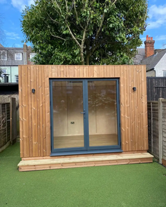 Maison de bureau préfabriquée moderne en kit pour jardin, avec conteneur de rangement en acier détachable, pour bureaux et hôtels - Product Image 2