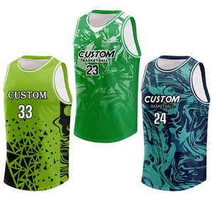 Camiseta de Baloncesto Personalizada de Secado Rápido, Camiseta Deportiva de Poliéster con Impresión Digital, Top de Entrenamiento - Product Image 1