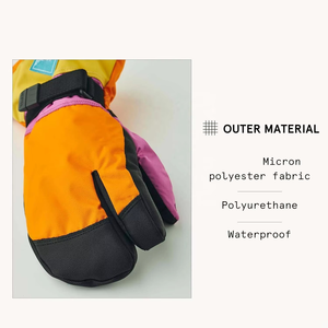 Meilleurs gants de ski imperméables 2025 pour homme, mitaines de ski d'hiver, vente en gros, meilleurs gants de ski Thinsulate, gants de ski personnalisés - Product Image 3