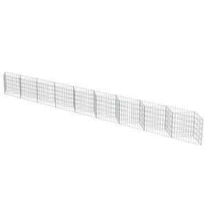 Pared de gaviones de acero galvanizado para paisajismo y cubierta 248 \ "x11.8 \" x19.7 \" - Product Image 3