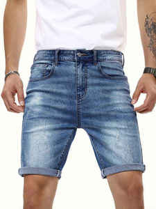 Nouveaux shorts classiques pour hommes, mode streetwear, jeans respirants, coupe ample, 100% coton, shorts en denim décontractés - Product Image 6