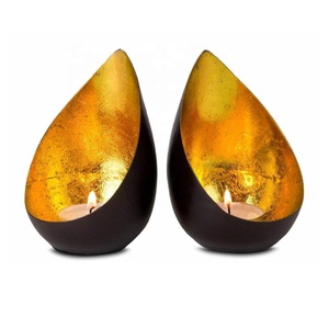 Vintage Oval Shape Modern Tea <b>Light</b> Wall Candle Holder Garden Living Study Wall Room Christmas Festive Votives Candle Holder - Product Image 2