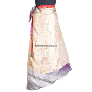 New Magic Wrap <b>Skirt</b> / Dress Rajasthani Silk Wrap Indian Printed Long Sarong Around <b>Boho</b> All Season Wrap Around Long <b>Skirt</b>-dress - Product Image 6