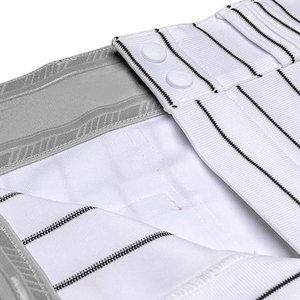Men's Triple Crown 2.0 Tapered Bottom <b>Baseball</b> Pants with Pinstripes Athletic Performance <b>Baseball</b> Uniform Pants Comfortable - Product Image 5
