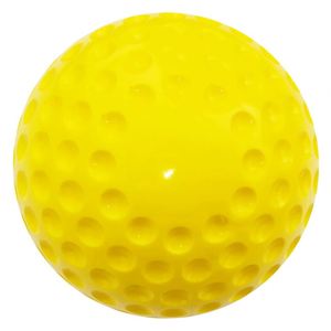 Ningyue Haute Qualité 9 pouces 5 OZ Balle de baseball d'entraînement et d'exercice à noyau solide en PU, durable, antidérapante, alvéolée, personnalisable, neutre - Product Image 2