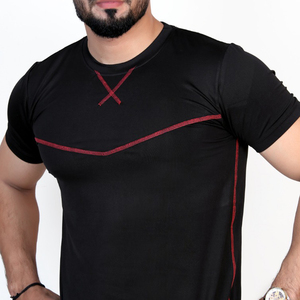 Camiseta Deportiva para Hombre con Logotipo Personalizado, Ropa de Gimnasio Cómoda para Hombres Activos - Product Image 4