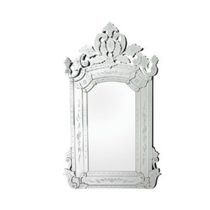 Miroir mural baroque vénitien de qualité supérieure, style antique, miroir décoratif en verre orné de luxe pour le salon, la chambre à coucher, la décoration d'hôtel - Product Image 1