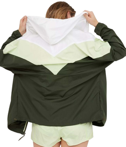 Women's <b>Hooded</b> Windbreaker Jacket Custom Lightweight Waterproof <b>Raincoats</b> Waterproof Breathable Windbreaker Jacket - Product Image 5