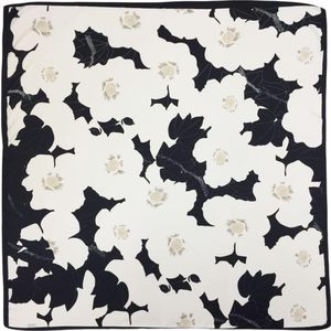 Pañuelo de Seda Satinada de Lujo para Mujer, Pañuelo Cuadrado de Moda para la Cabeza, Pañuelo para el Cabello, Pañuelo para el Cuello, Elegante Pañuelo Estampado de Diseñador para Damas - Product Image 1