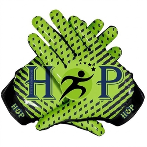 Gants de football américain à adhérence supérieure, livraison rapide, vente en gros, entièrement personnalisables, gants de receveur de football américain - Product Image 1