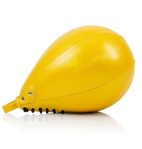 Ballons de vitesse en cuir PU First Fitness avec logo personnalisé pour la boxe, sac de boxe, ballons de vitesse réflexes gonflables, entraînement de fitness, ballon de vitesse - Product Image 2