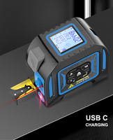 Télémètre laser industriel 3-en-1 avec ruban à mesurer, étanche IP54 et précision de 2 mm pour l'installation de meubles