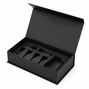 Custom Logo EcoRev Brand ECO21 <b>Model</b> Recyclable <b>Cardboard</b> Gift Box Magnetic Closure Sponge Lining Matt Lamination Customized - Product Image 4