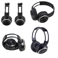 Système de casques UHF Silent Disco 3 canaux sans fil stéréo pour soirées silencieuses, fitness en groupe et location événementielle (vente en gros)