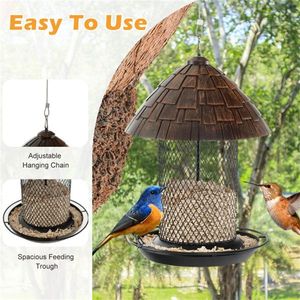 Hanging Bird Feeder with Comfort Perch and Convenient Drain Holes Essential Bird Supplies - Product Image 5