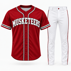 Uniforme de Béisbol de Poliéster de Alta Calidad con Impresión por Sublimación, Mejor Precio de Material, Servicio OEM, Nuevo Diseño para Hombre y Mujer - Product Image 2