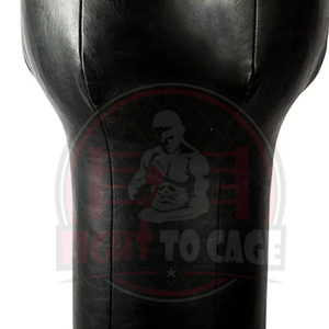 Black Color Leather Uppercut <b>Boxing</b> Punching Bag for Gym MMA OEM Service Customized Design Heavy-Duty EPE Filled Eco-Friendly - Product Image 3