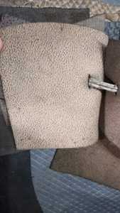 Cuir gaufré pour sacs à main, cuir de vachette véritable à motifs grainés, fournisseur de matériaux de luxe pour fabricants de sacs et de chaussures - Product Image 5