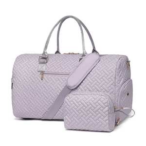 Bolsa de Gimnasio Portátil de Nailon con Cierre, 76-120L+, con Compartimento para Zapatos, para Viajes, Hospitales, Trabajo, etc. - Product Image 6