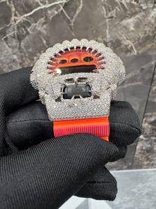 Montre numérique de luxe DW6900 personnalisée style Hip Hop, sertie de diamants, montre de mode urbaine, montre G-Shock - Product Image 2