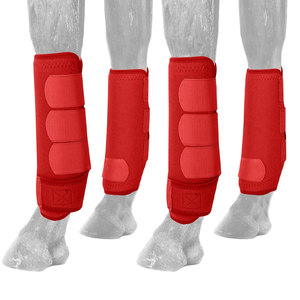 Bottes de soin élastiques pour chevaux, confort et soutien, avec bandages avancés pour le soin des articulations - Product Image 1