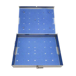 Boîtes Stérilisées Pentax Surtechs à Couche Unique en Acier Inoxydable Stérilisé à Haute Température avec Tapis en Silicone – Meilleures Ventes - Product Image 4