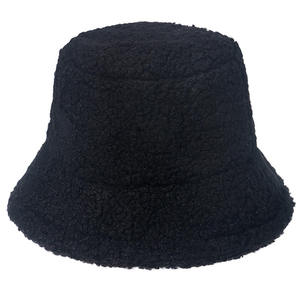 Chapeau bob en fausse fourrure pour femme SIDDIQUI HOSINEX, uni, laminé, décontracté, en peluche, sans couture, teint, chaud pour l'hiver, avec nœud et effet déchiré - Product Image 6