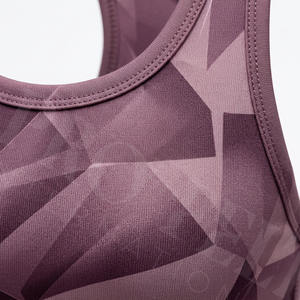 2026 New Latest Style Customized Sports <b>Bra</b> Breathable Racerback Workout Yoga Fitness Gym Padded Stretch Quick Dry Crop Top - Product Image 4