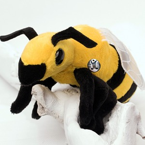 Peluche de Abeja con Alas Rayadas en Amarillo y Negro, Relleno de Algodón PP Suave, de 31cm-50cm, Unisex para Niños de 2 a 4 Años - Product Image 4