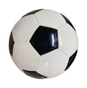 Balón de Fútbol de Entrenamiento al por Mayor, Personalizable con Logotipo Imprimible, Duradero, de PVC y Cuero, Cosido a Máquina, para Entrenamiento al Aire Libre - Product Image 1