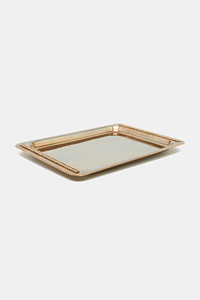 Handcrafted Brass <b>Storage</b> <b>Tray</b> for Professional Interior Decorators and International Luxury <b>Tray</b> For Serving Food And Drinks - Product Image 3