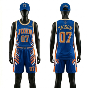 Tenue de Basketball Femme 150 GSM en Maille Polyester Respirante Vert Foncé avec Panneau Latéral Doré et Logo Personnalisé par Sublimation - Product Image 4