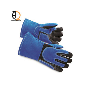 ถุงมือเชื่อม ถุงมือหนังทนความร้อน ถุงมือทำงานที่ทนทาน - Product Image 4